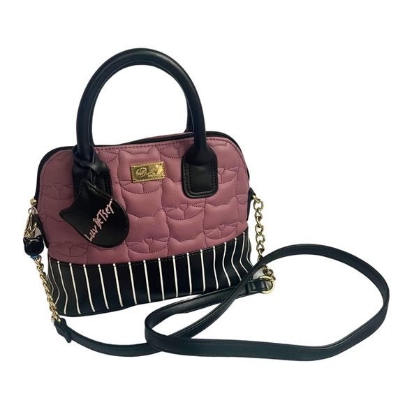 Betsey Johnson Bags Betsy Johnson Cat Purse With Charm Poshmark